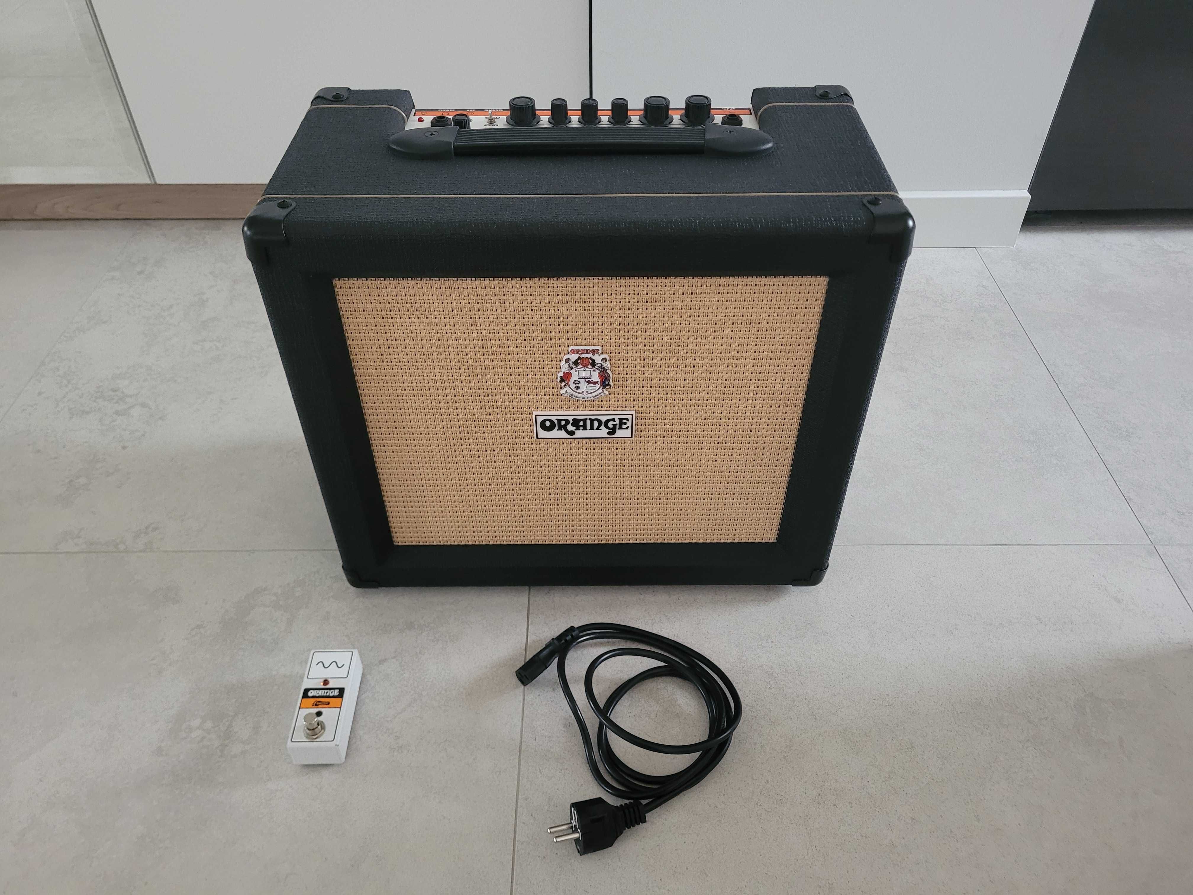 Wzmacniacz gitarowy Orange Crush 35RT BLK + footswitch