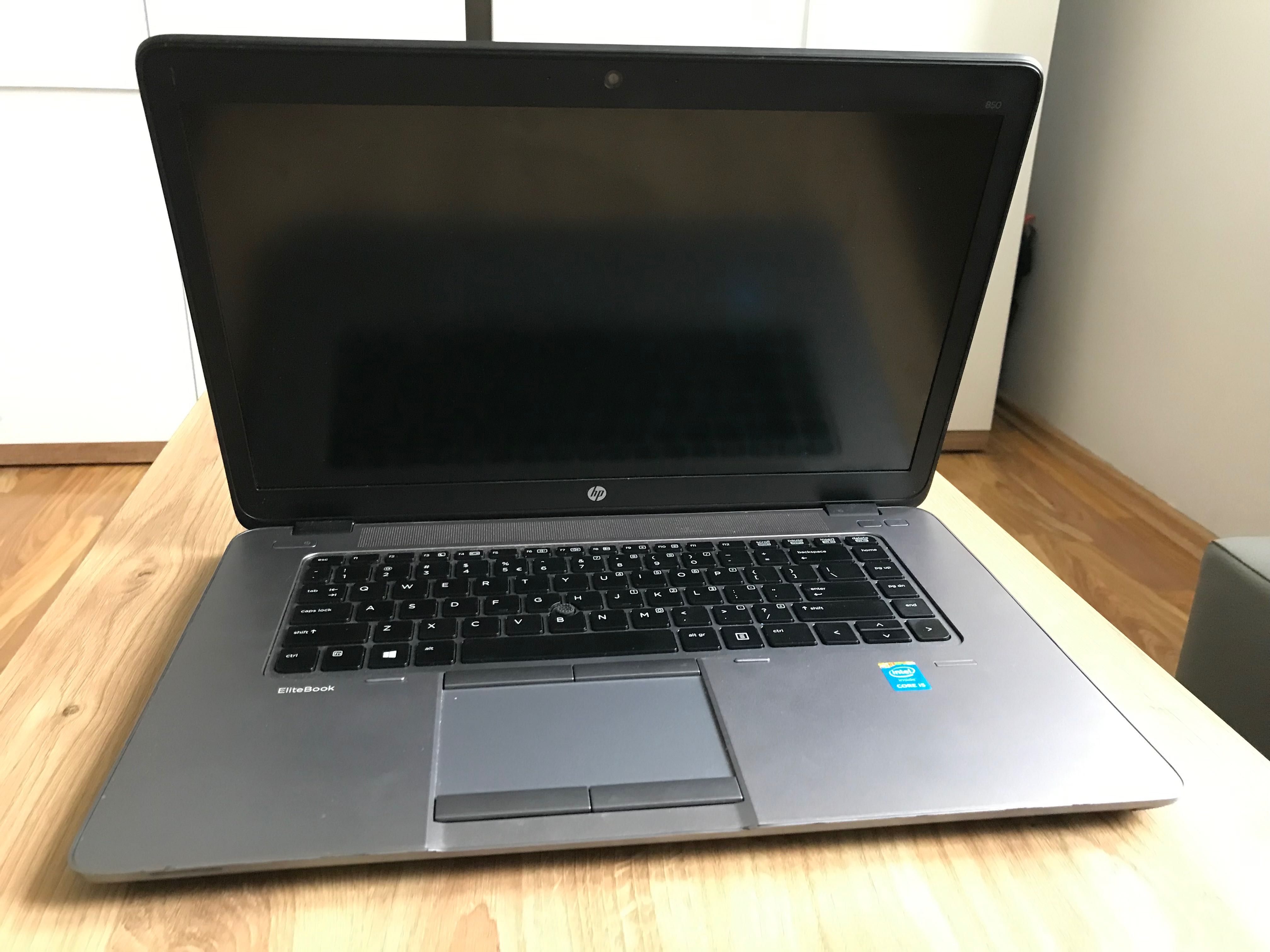 Laptop HP EliteBook 850 G2 i5-5200U 8GB 240GB SSD 1920x1080