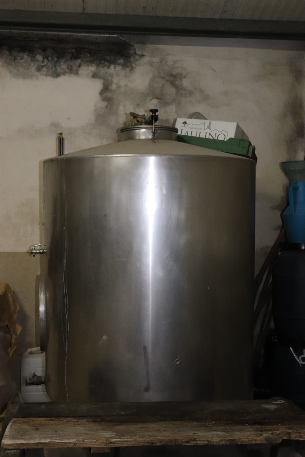Depósito de Inox de 1500L