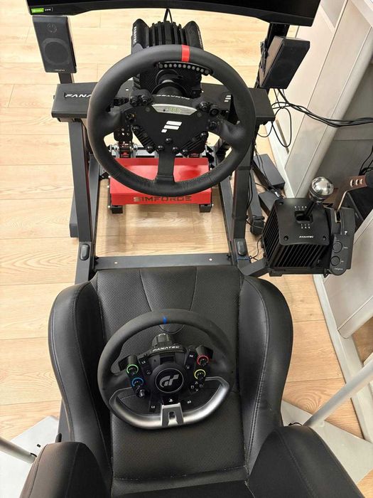 Kit simulador carros next level + fanatec