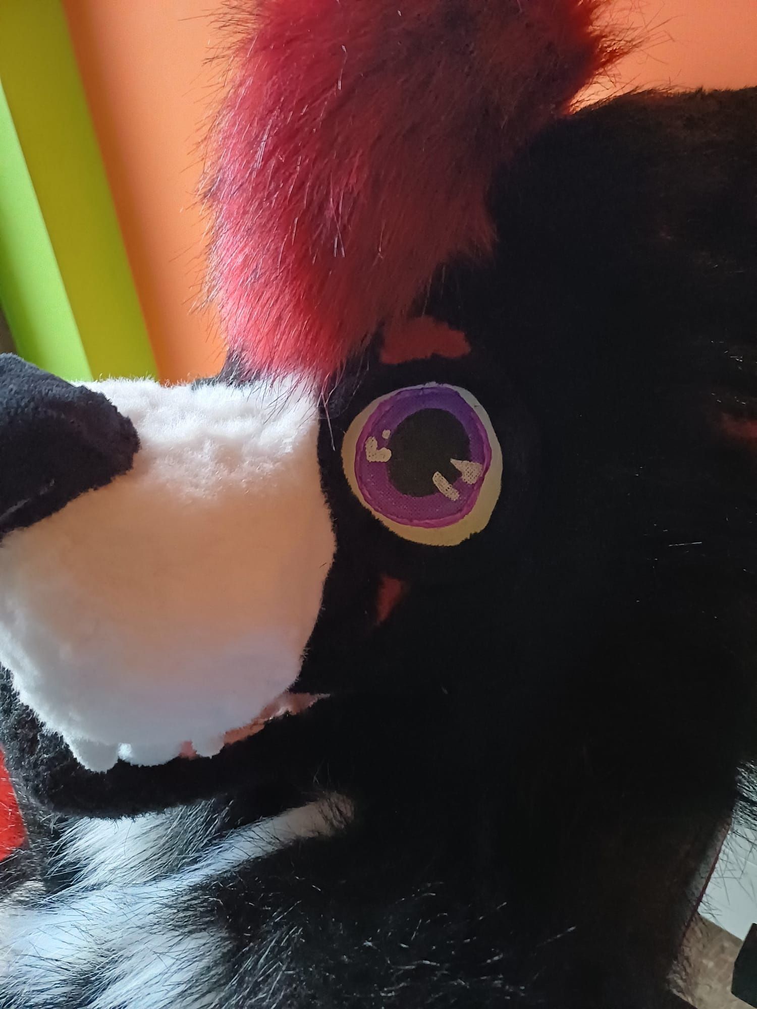 Fursuit head furry