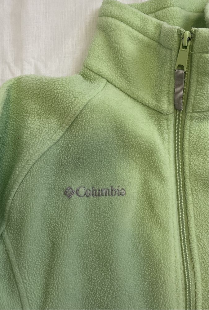 Жіноча флісова кофта Columbia,салатного кольору,розмір(див заміри).