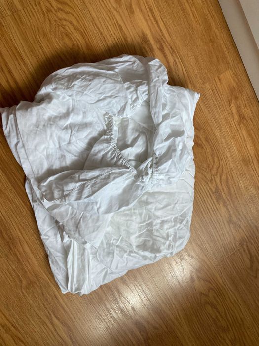 Prześcieradło na gumce bawełniane 160x200