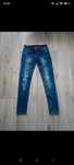 Spodnie jeansy z rozdarciami rurki slim new fashion 36 miss rj