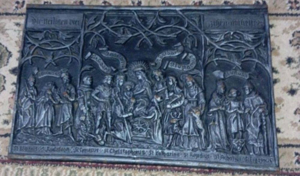 Odlew płaskorzeźba