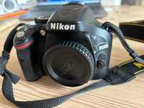 Nikon BODY d5200 + ładow. + 2 x akumulator + plecak +karta SD, ideal