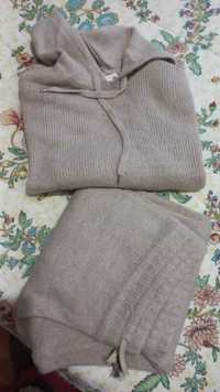 Conjunto sweater + calça com lã alpaca (H&M)