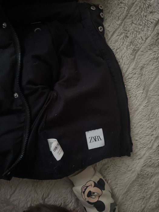 Куртка дитяча zara 86-92 чорна