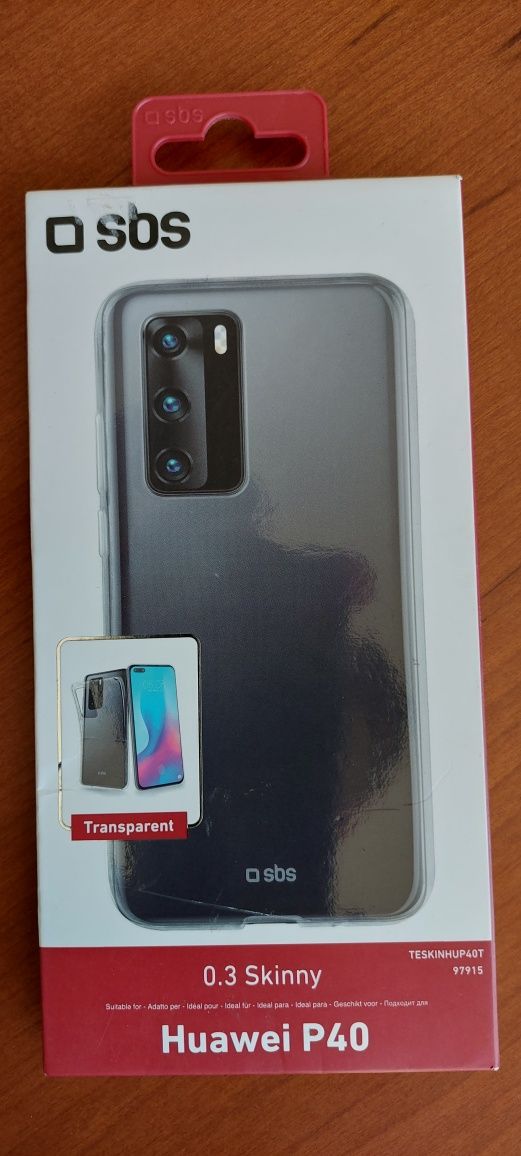 Capa sbs Transparente para Huawei P40