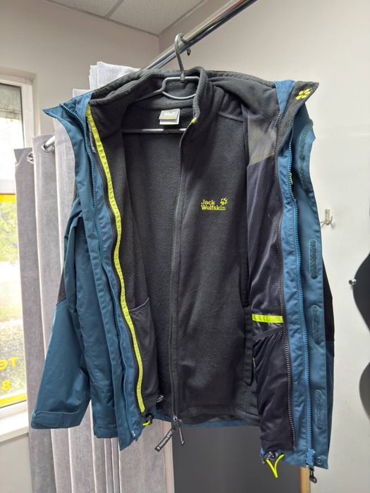 Куртка з флісовою кофтою Jack Wolfskin Texapore Recco 4x4