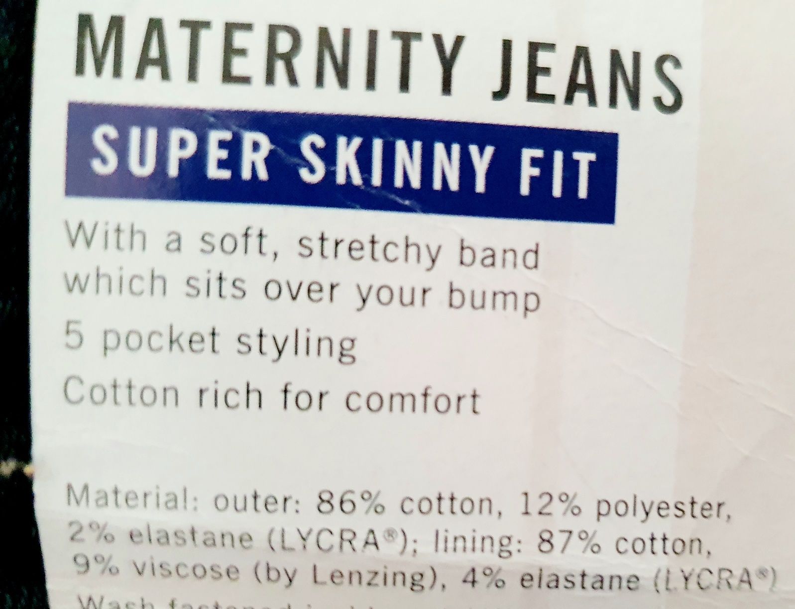 OKAZJA ciążowy zestaw jeansy legginsy xs 34 s 36 ciąża maternity