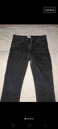 czarne dżinsy jeansy Zara