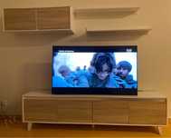 Móvel de parede + 2 prateleiras+ móvel TV