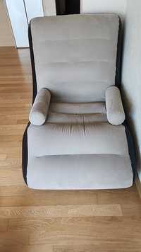 Новий Надувний велюровий диван- крісло з насосом