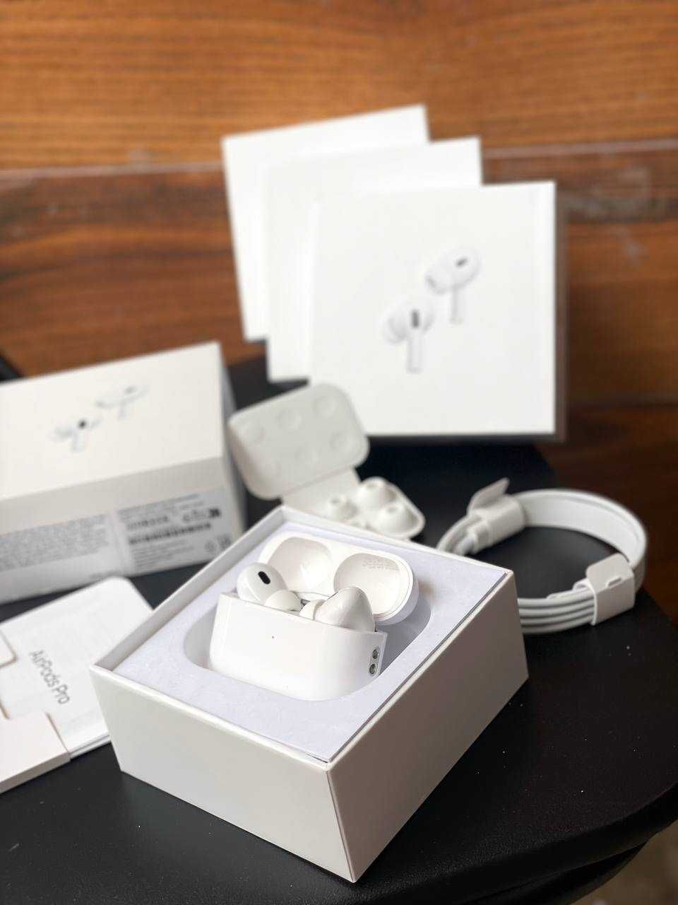 Беспроводные наушники Airpods Pro 2 с шумоподавлением 1в1