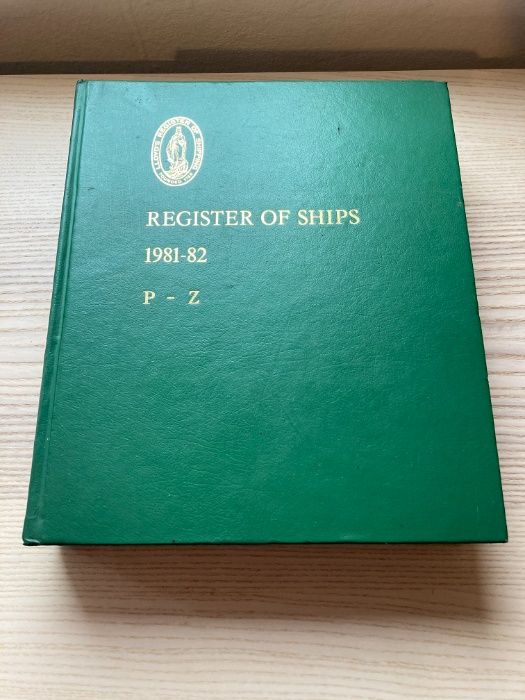 Livros Lloyds Register of Shipping - 3 Volumes e Suplementos