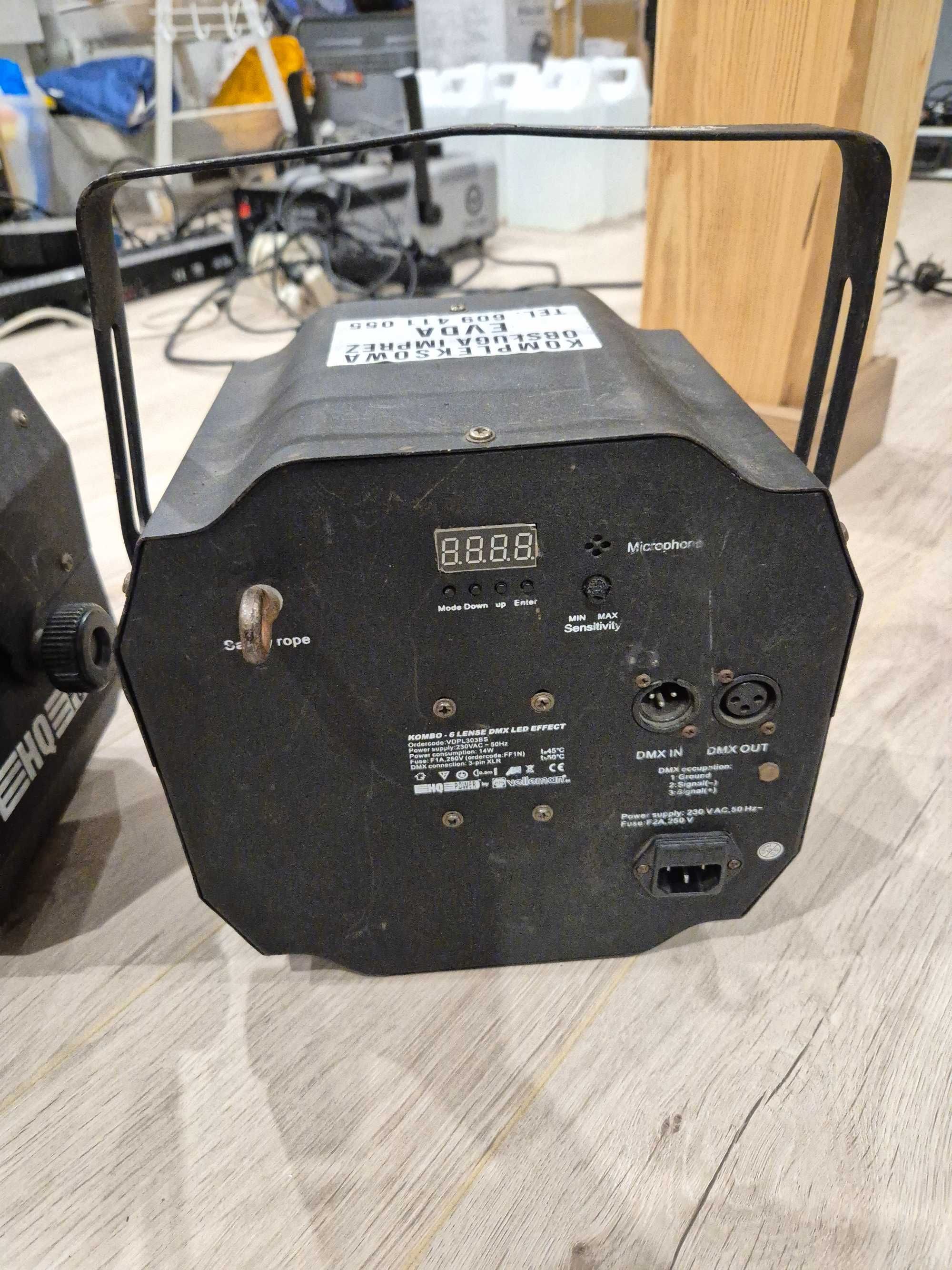 HQ POWER COMBO - oświetlenie DJ - światła DJ - zestaw
