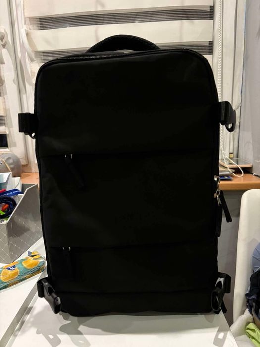 Plecak samolotowy jak „puccini” bagaz kabinowy podreczny zgodny wymiar