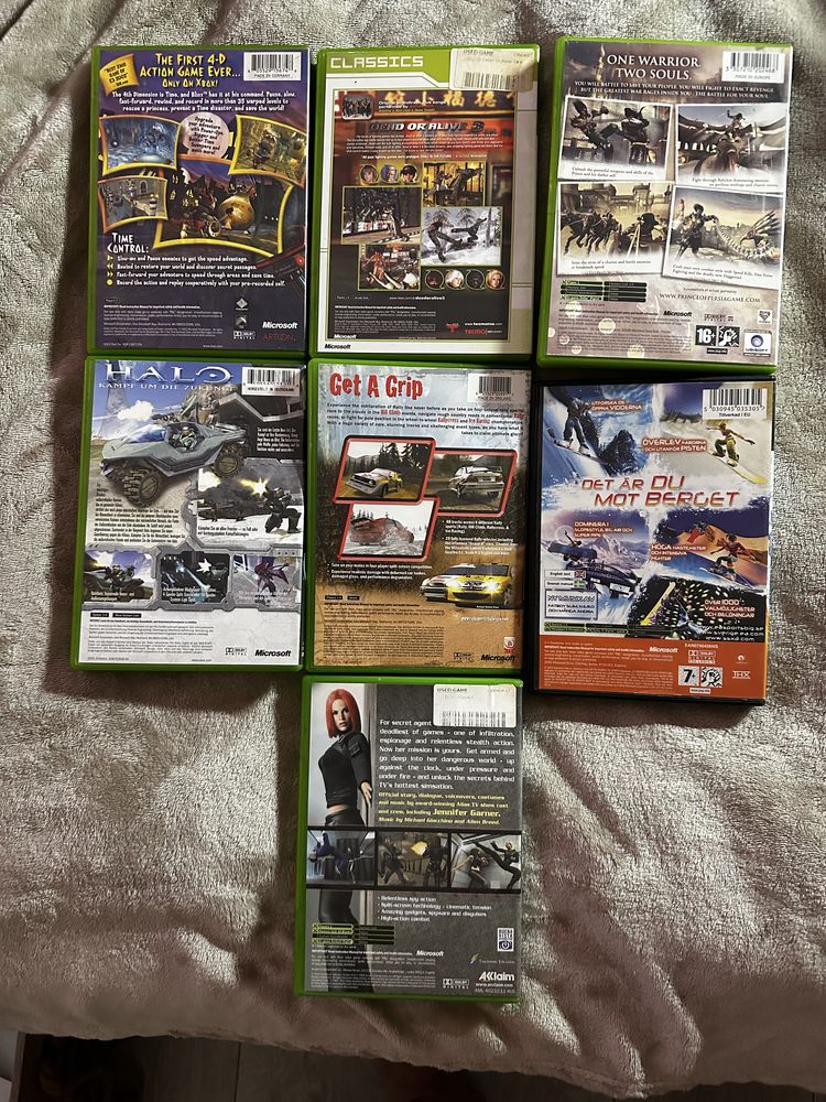 Zestaw 9 gier na konsolę Xbox Classic
