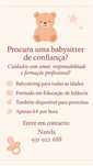 Babysitter 6€/hora