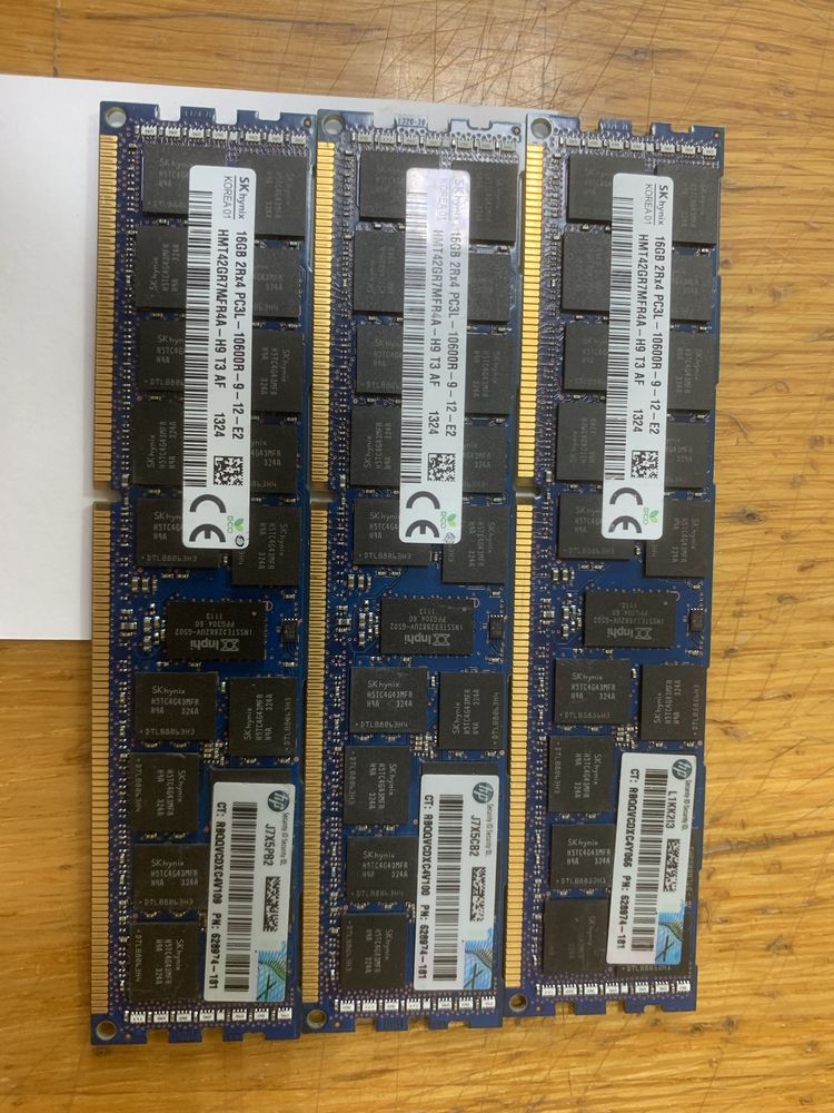Памʼять для сервера 16GB DDR3-4