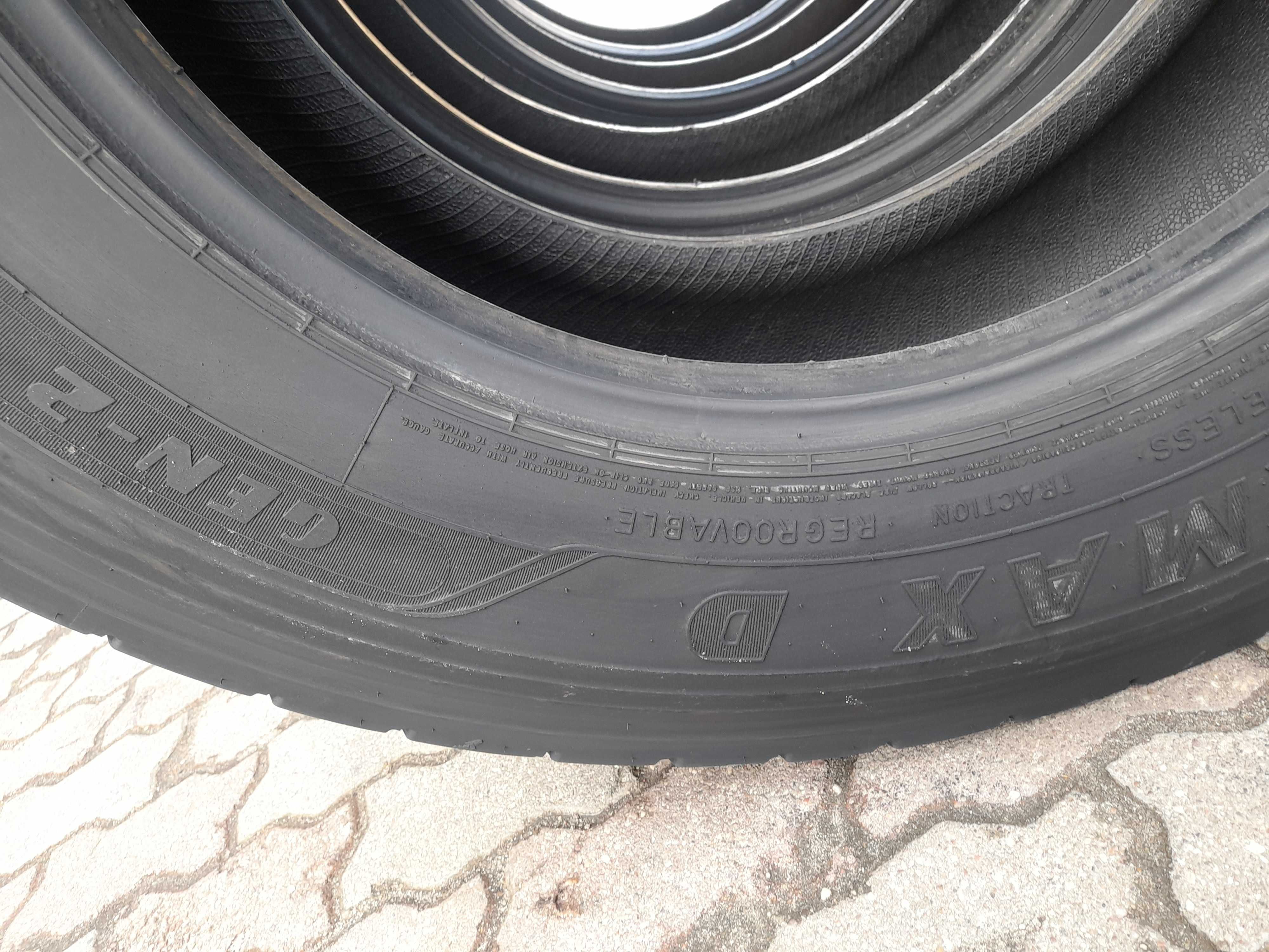 opony 315/70r22,5 Goodyear KMAX D   , 4szt. napęd 19r.