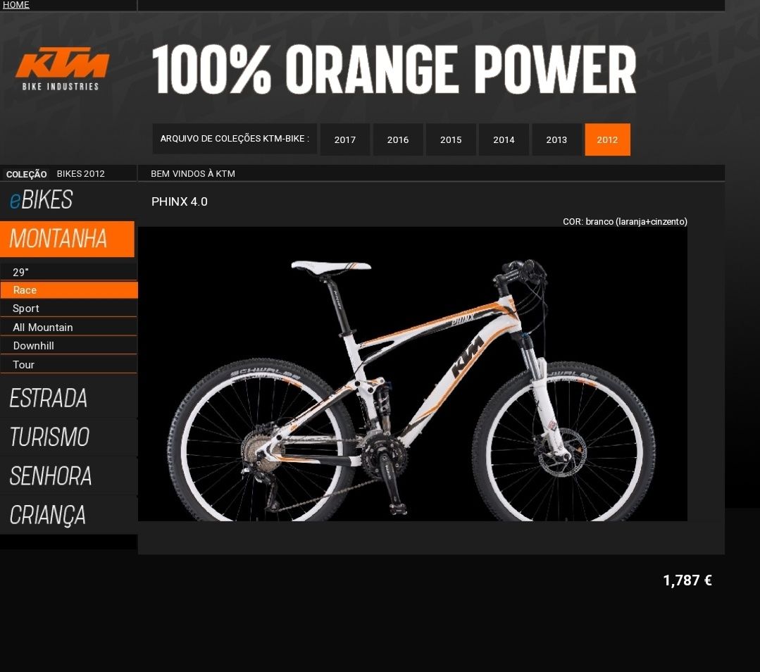 Bicicleta KTM PHINX 4.0