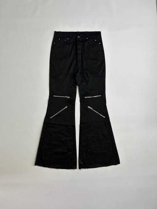 Rick Owens DRKSHDW клеш джинсы черные чорні джинси banana bootcut M L