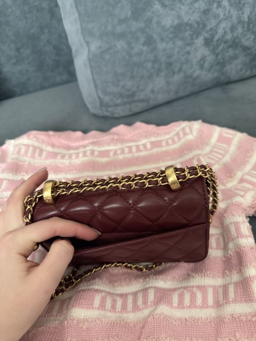 Сумка Chanel бардова
