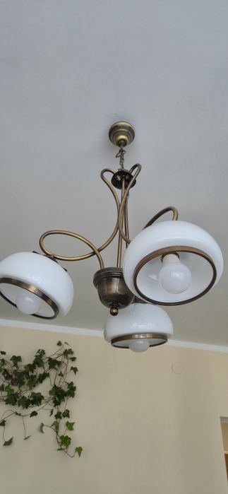 2 lampy I 2 kinkiety