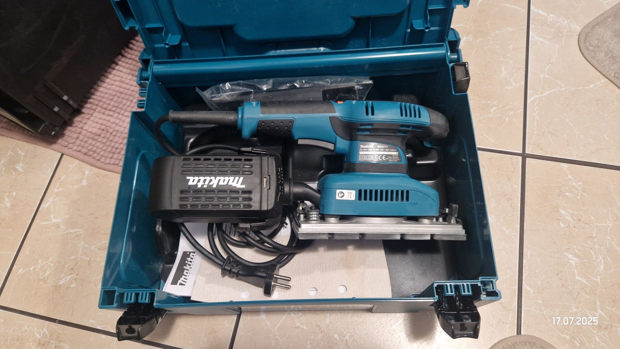 Szlifierka oscylacyjna Makita bo3711J  makpac