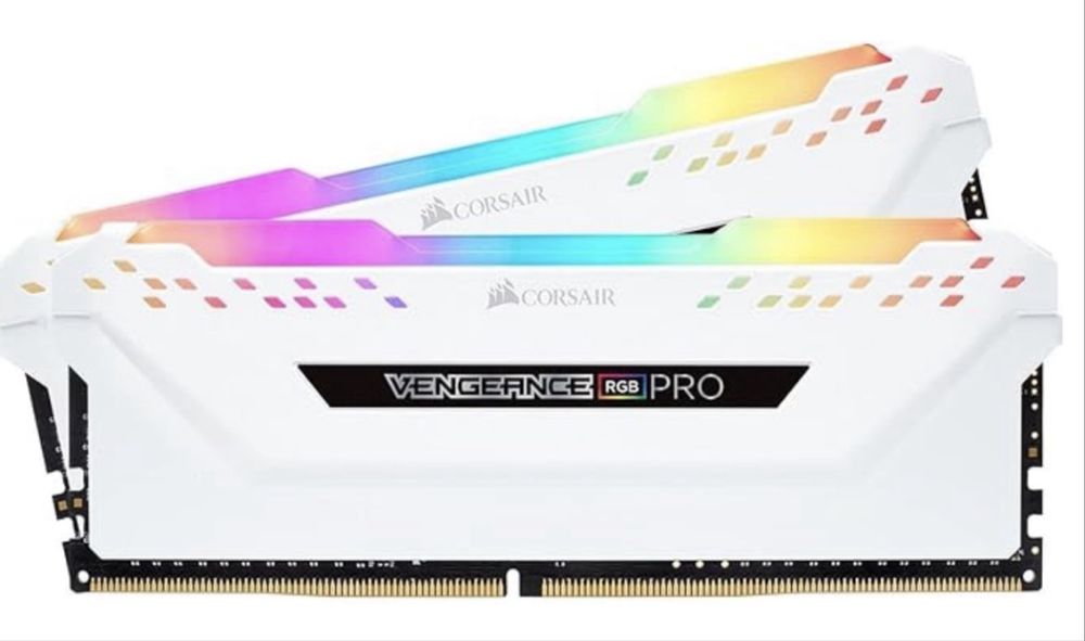 CORSAIR Vengeance RGB Pro 32GB 2x16GB DDR4 3200 Brancas