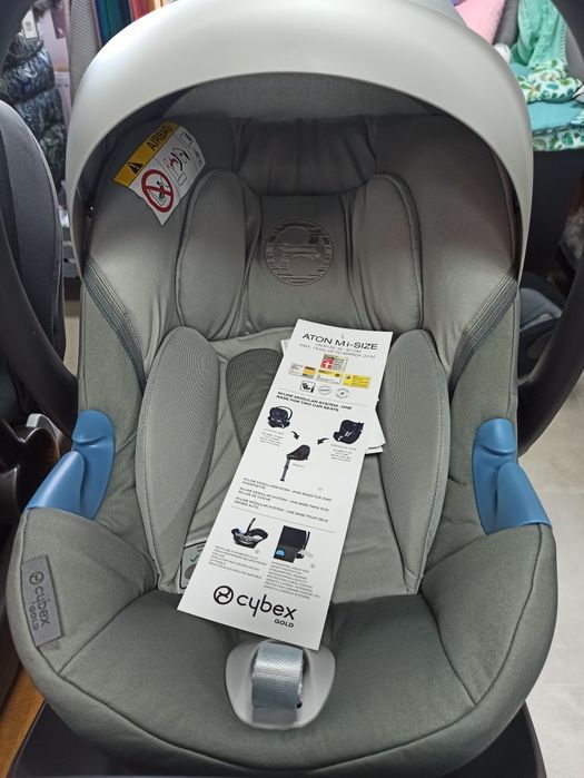 NOWY! Cybex Aton M I-size + Baza Isofix cały zestaw za 1448zl