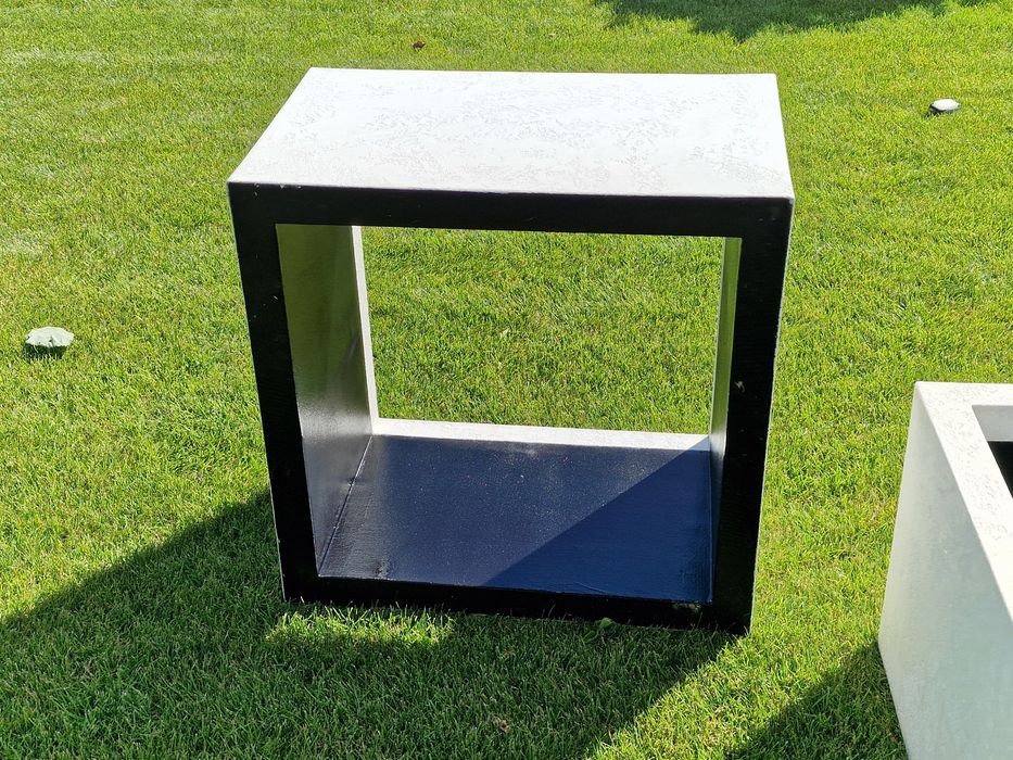 Donice ogrodowe bez dna styropianowe usztywniane siatką 70x70