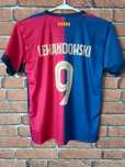 Koszulka piłkarska dziecięca FC Barcelona Lewandowski rozm. 146
