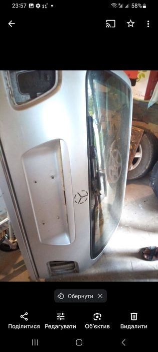 Кришка багажника мерседес 210 універсал .в зборі.