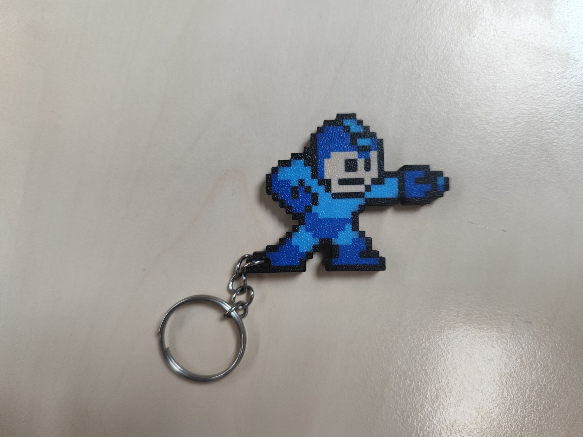 Breloczek do kluczy Megaman z drukarki 3D