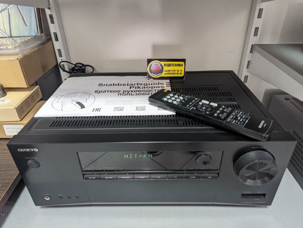 5.1 AV-ресивер Onkyo TX-SR373. HDMI/USB/Bluetooth/4K