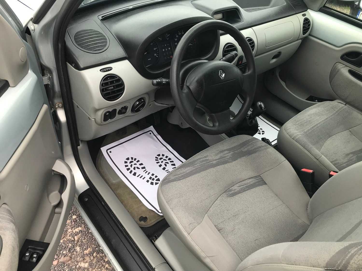 Renault Kangoo 1.6 benzyna 2006r. Klima wersja 5-osobowa Zadbane auto