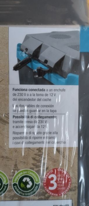 Geleira eléctrica rocktrail nova selada funciona a 12V ou 220 .V