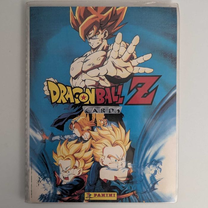 Caderneta COMPLETA Dragon Ball Z Cards, Panini (+ memorial photo e GT)