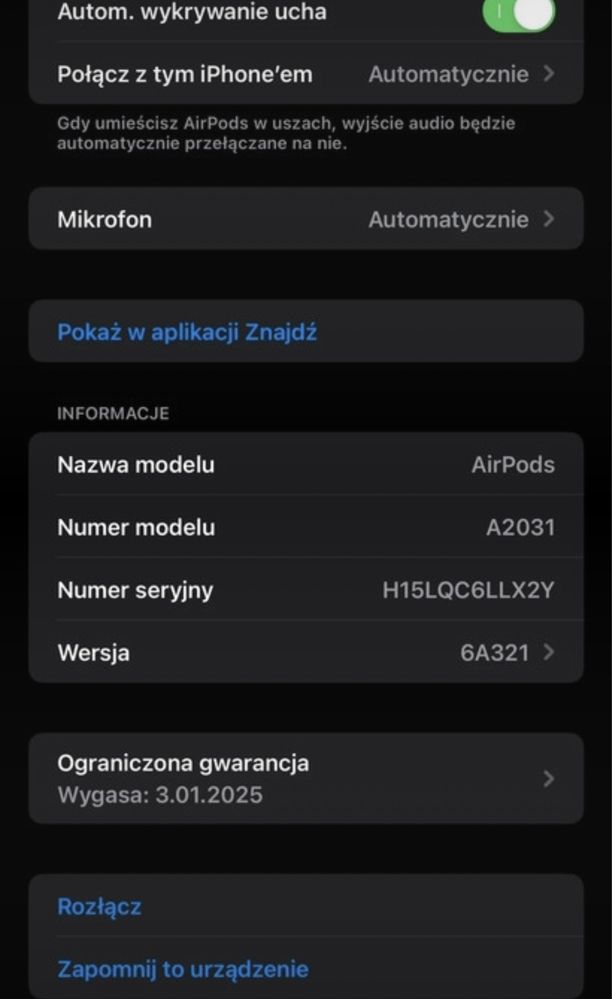 Apple AirPods 2 słuchawki