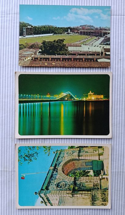 POSTAIS: Macau, Paris, Montreal (Canadá), Açores e outros diversos