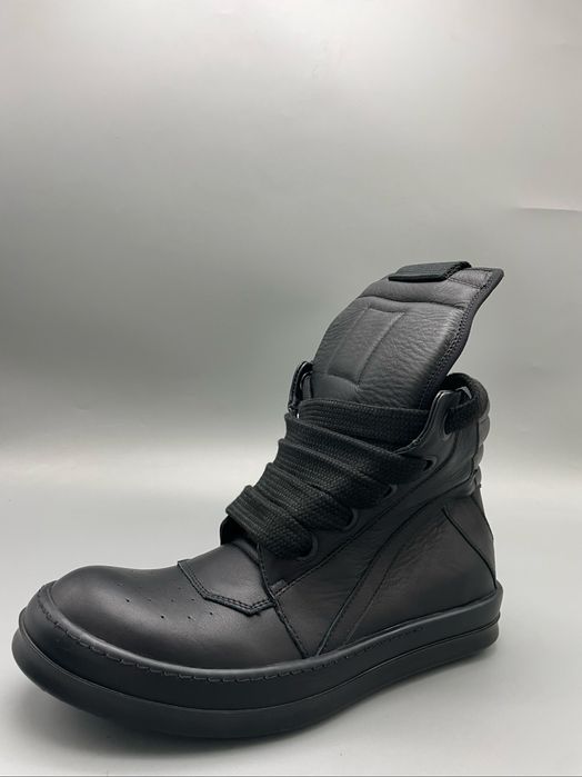 Нові Rick Owens Geobasket Jumbo Leather Sneakers/Преміум якість!