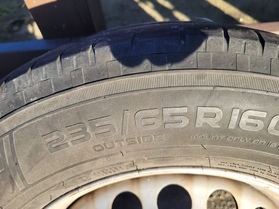 Felgi stalowe Mercedes Sprinter / VW Crafter + opony gratis