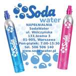 Promocja! Soda nabijanie napełnianie SodaWater SodaStream Bielany