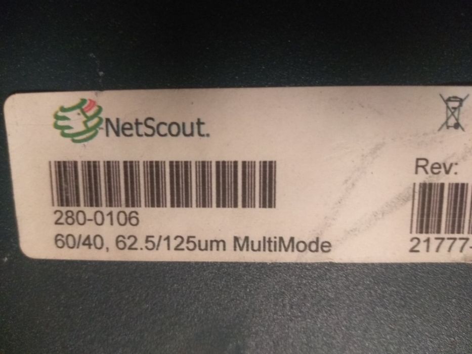 Netscout 280 MultiMode Fiberoptic Splitter Tap