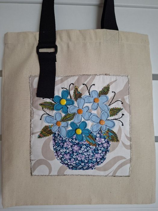 Шопери з текстильною аплікацією