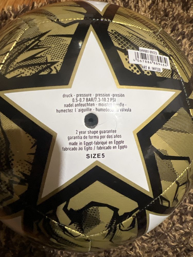 Bola de futebol adidas original final liga dos campeoes