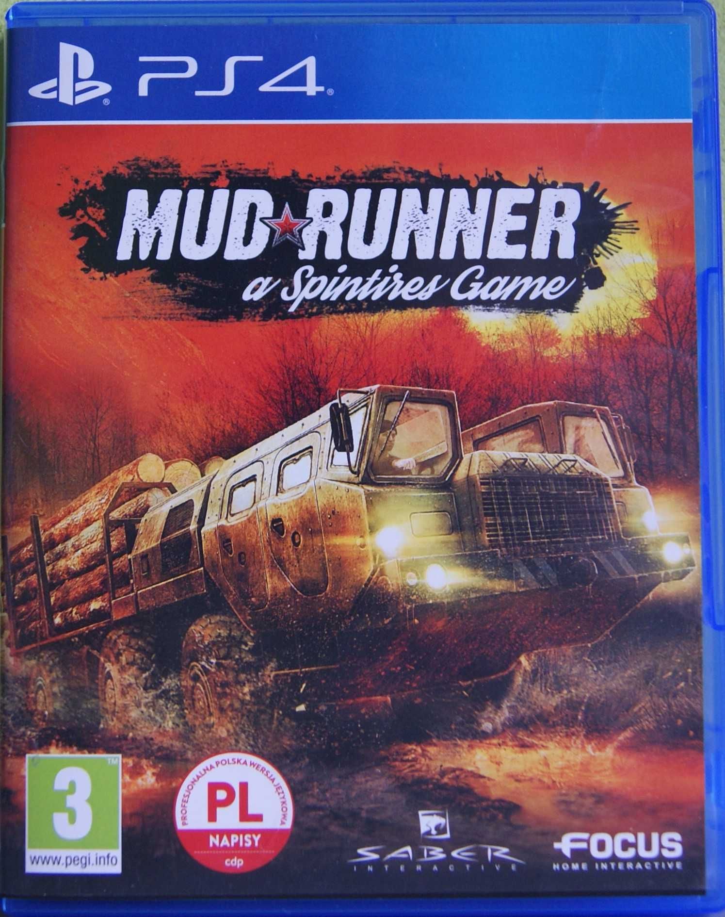 Mud Runner A Spintires Game PL Playstation 4 - Rybnik Play_gamE